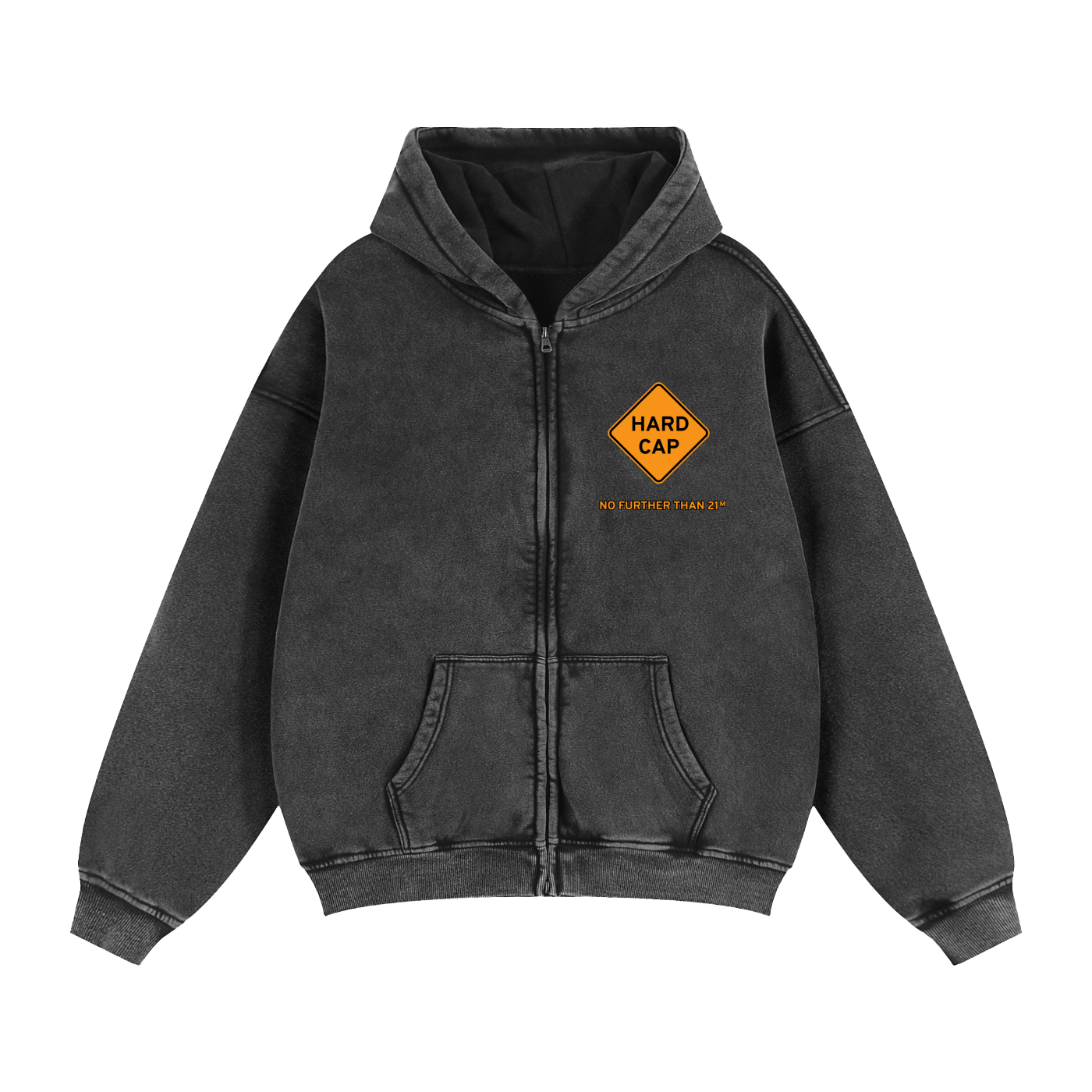 Hard Cap Zip Hoodie