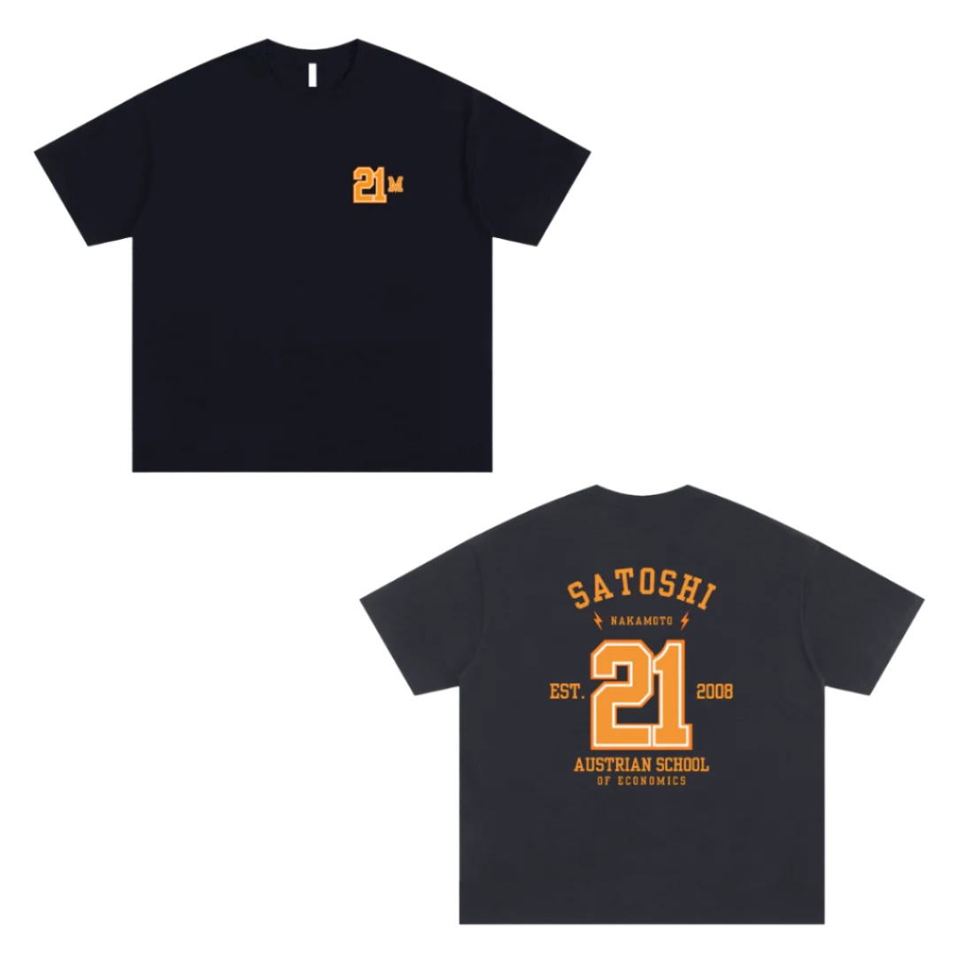21M / Satoshi College Shirt