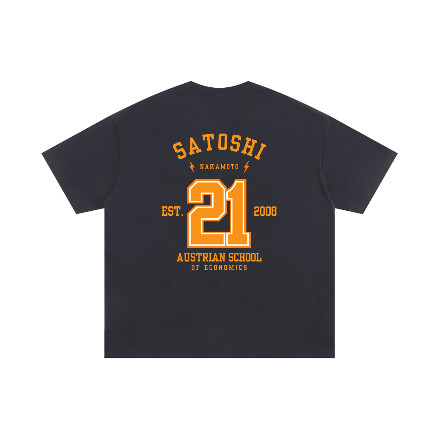 21M / Satoshi College Shirt